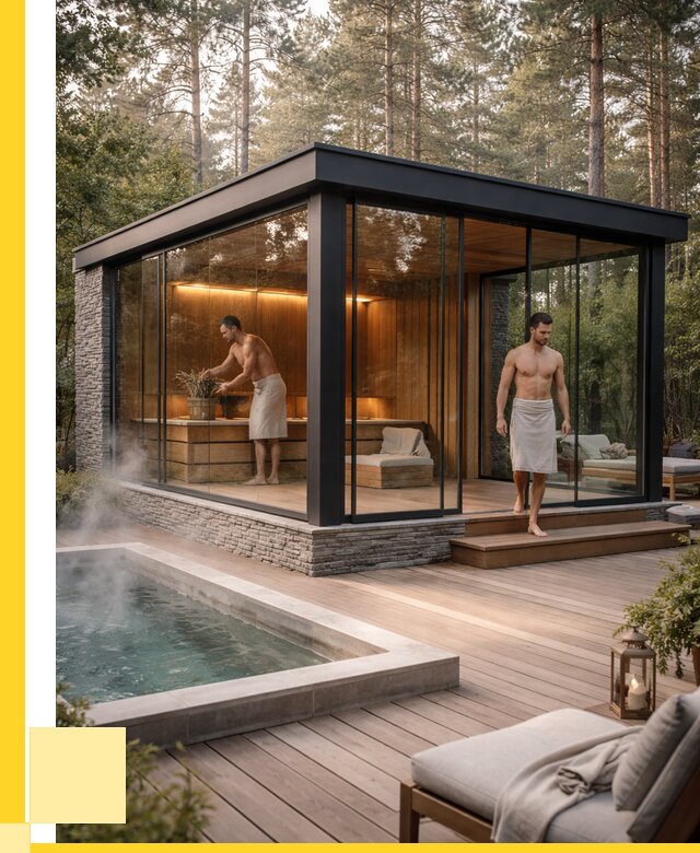 Стеклянные бани и двери в Крымске от 466335 р. | ЭриданКрм