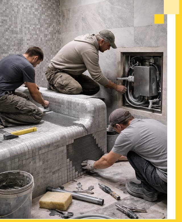 Проекты хамамов под ключ в Крымске и дизайн и строительство