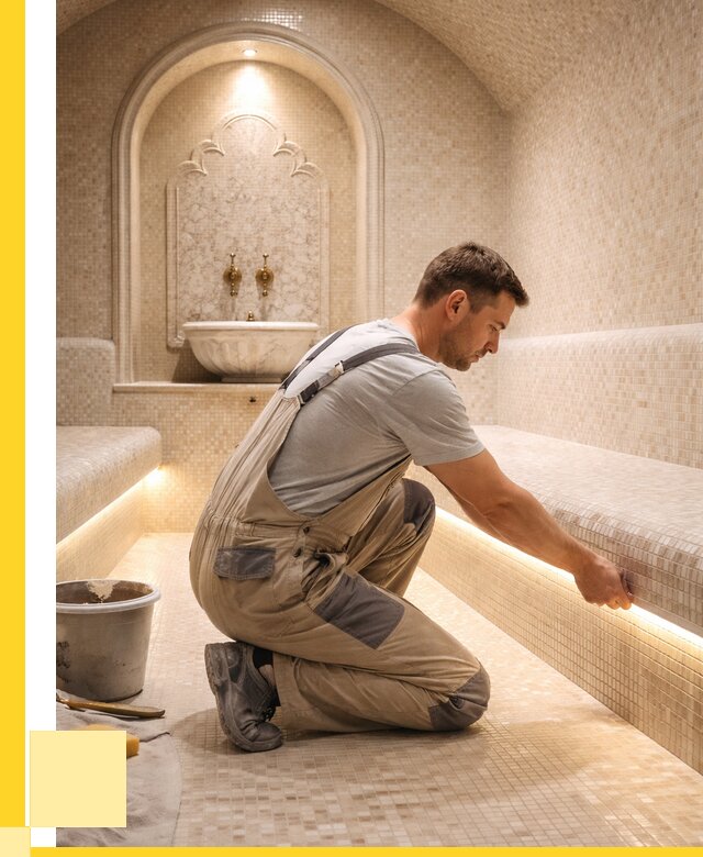 Отделка хамамов под ключ в Крымске от 5700 р. | ЭриданКрм