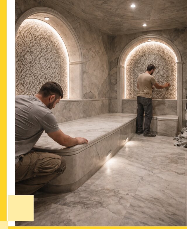 Турецкие бани под ключ в Крымске от 259075 р. | ЭриданКрм