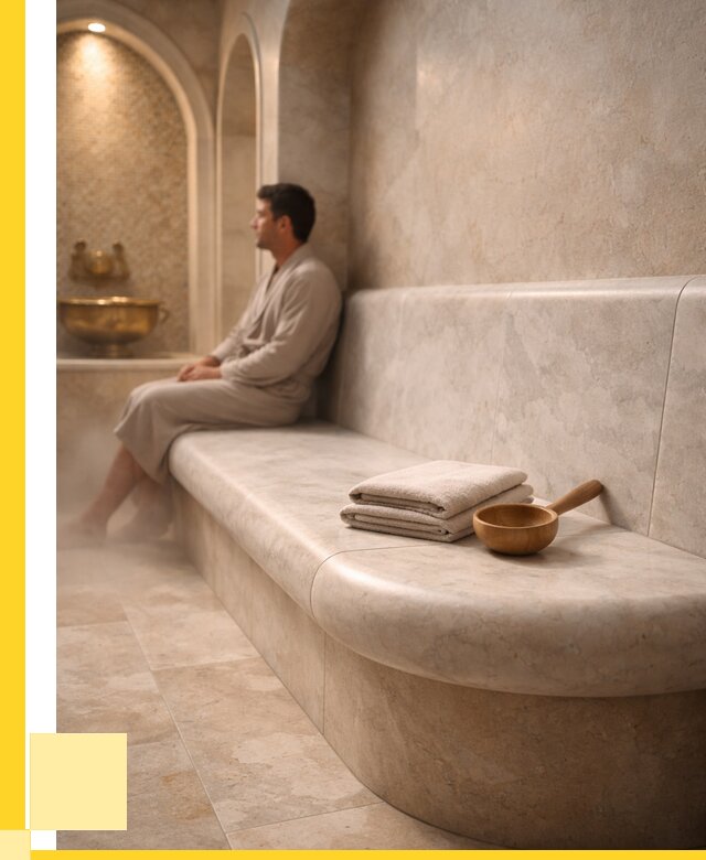 Сиденья для хамама в Крымске под ключ от 12436 р. | ЭриданКрм