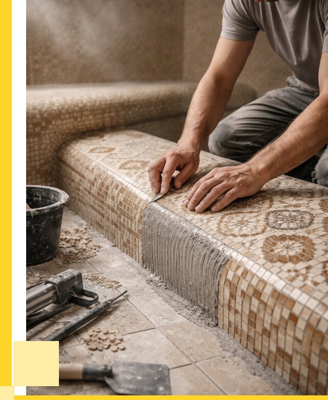 Плитка для хамама под ключ в Крымске от 3627 р. | ЭриданКрм