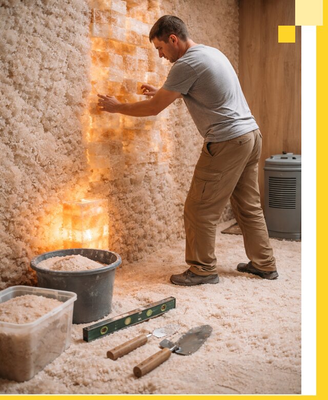 Проектирование и монтаж соляных комнат в Крымске под ключ