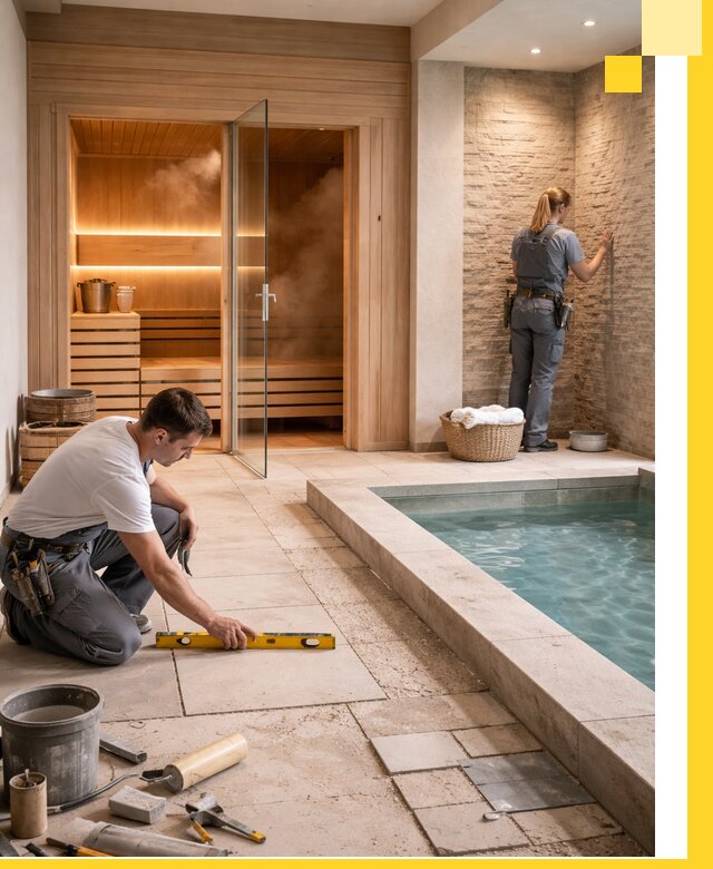 Комплексный дизайн и отделка интерьеров SPA под ключ в Крымске